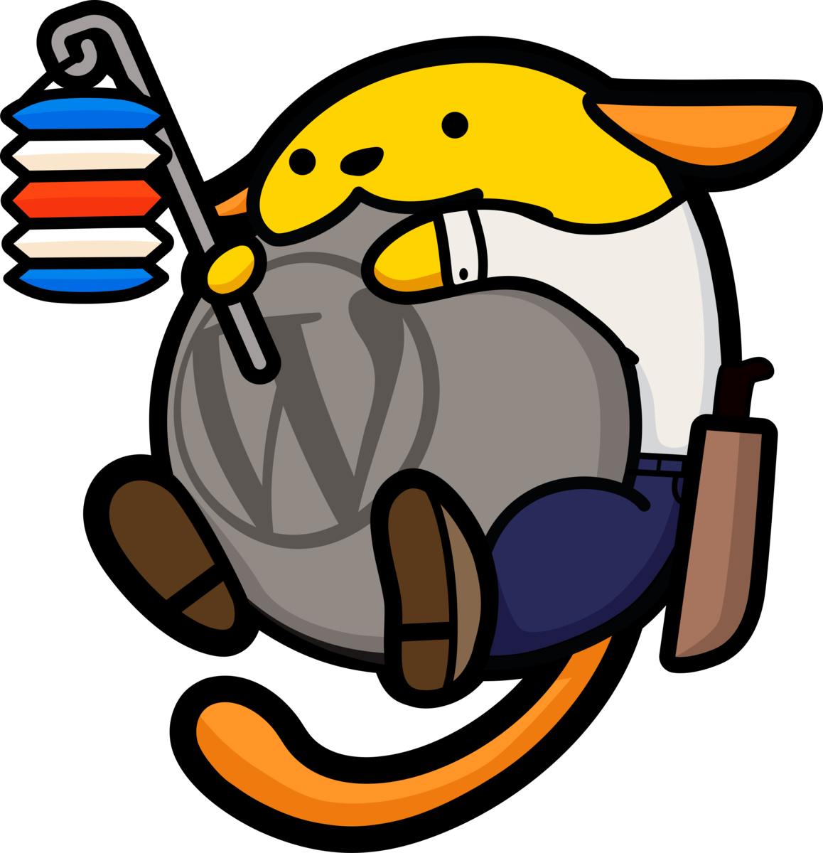 Wapuu campesino de Costa Rica